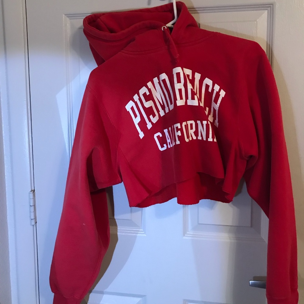 Cropped hoodie